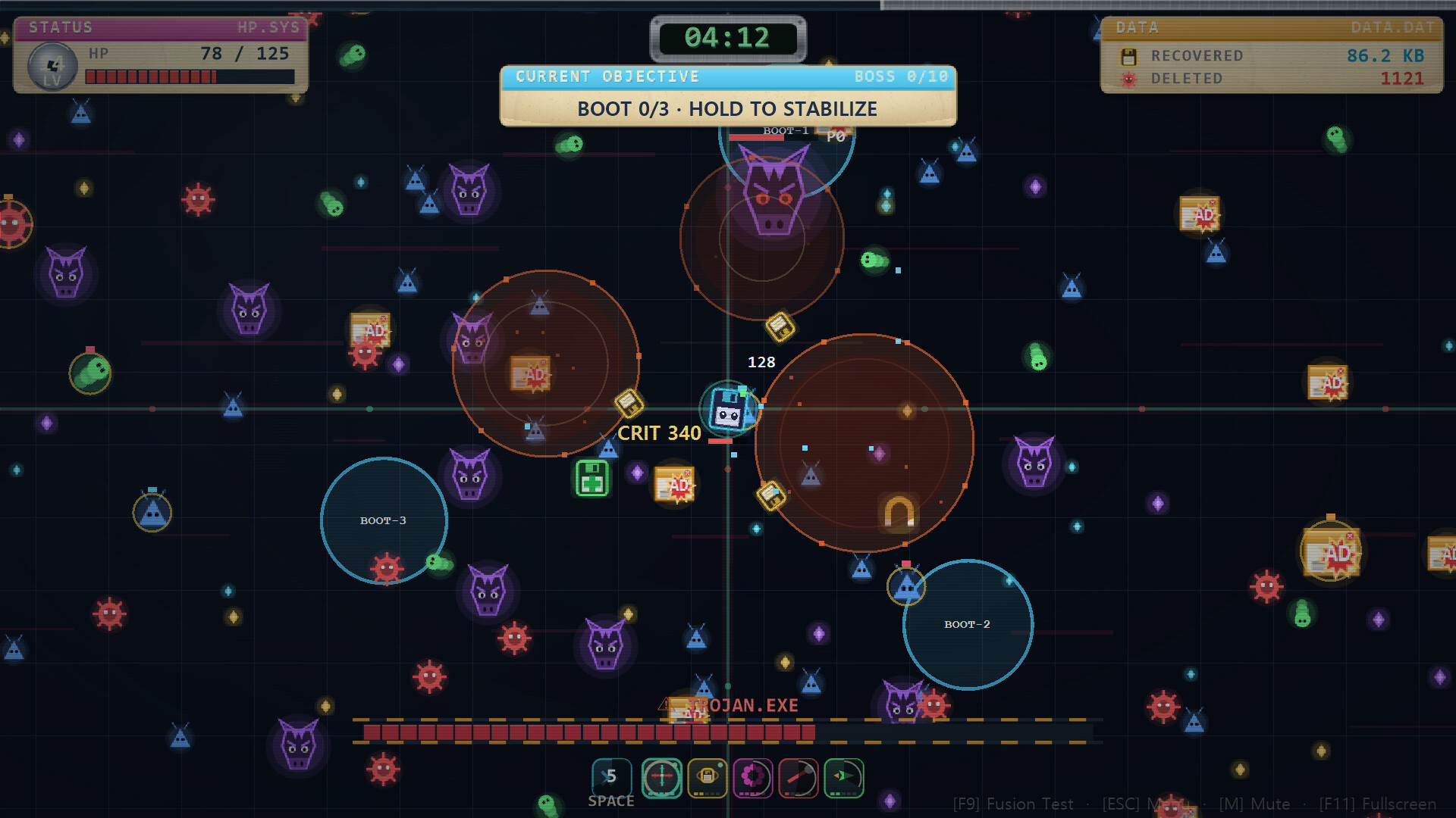 Floppy Survivors screenshot 1