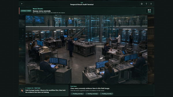 Temporal Anomaly Bureau Demo 스크린샷 4