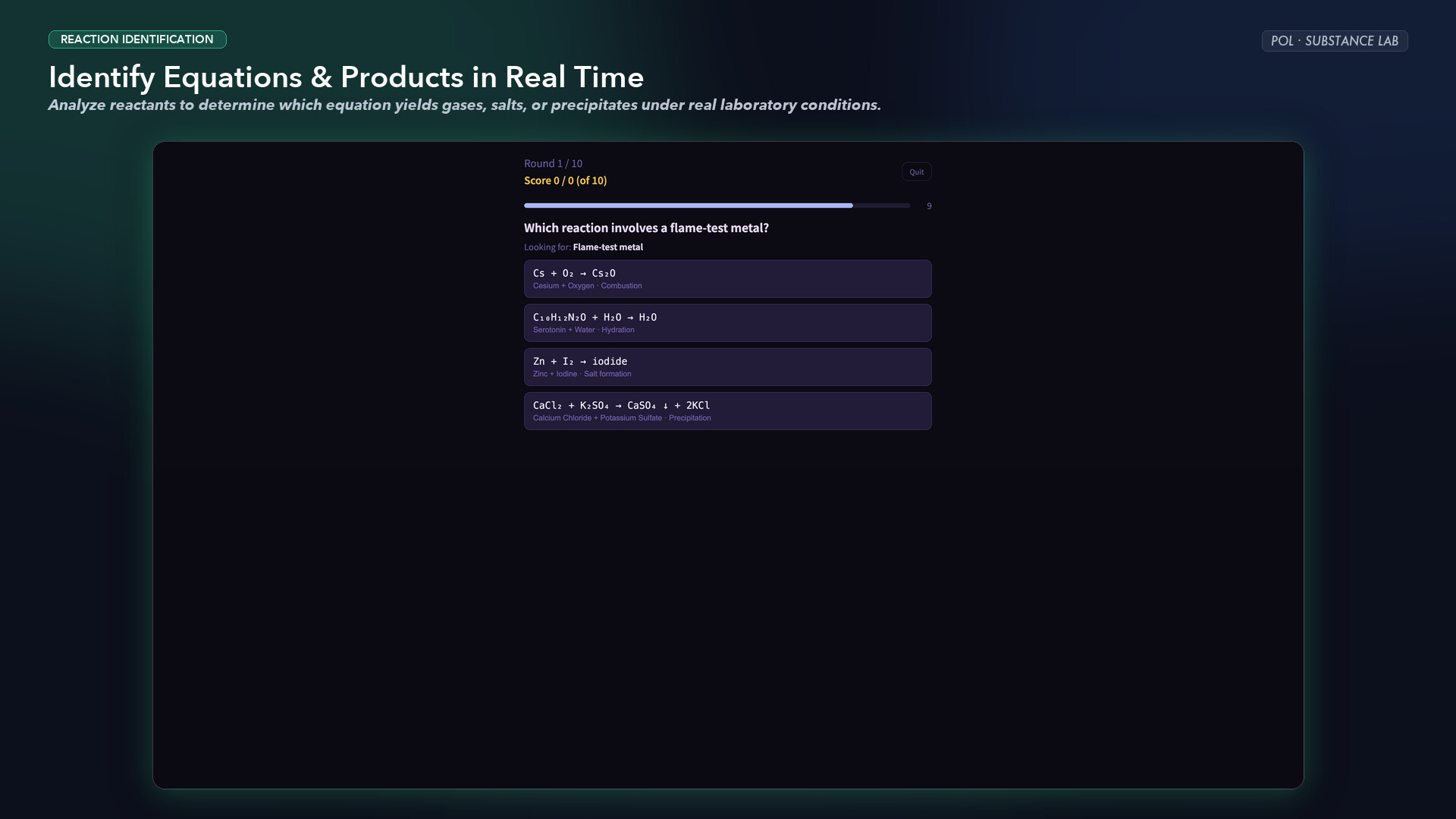 Substance Lab POL screenshot #2