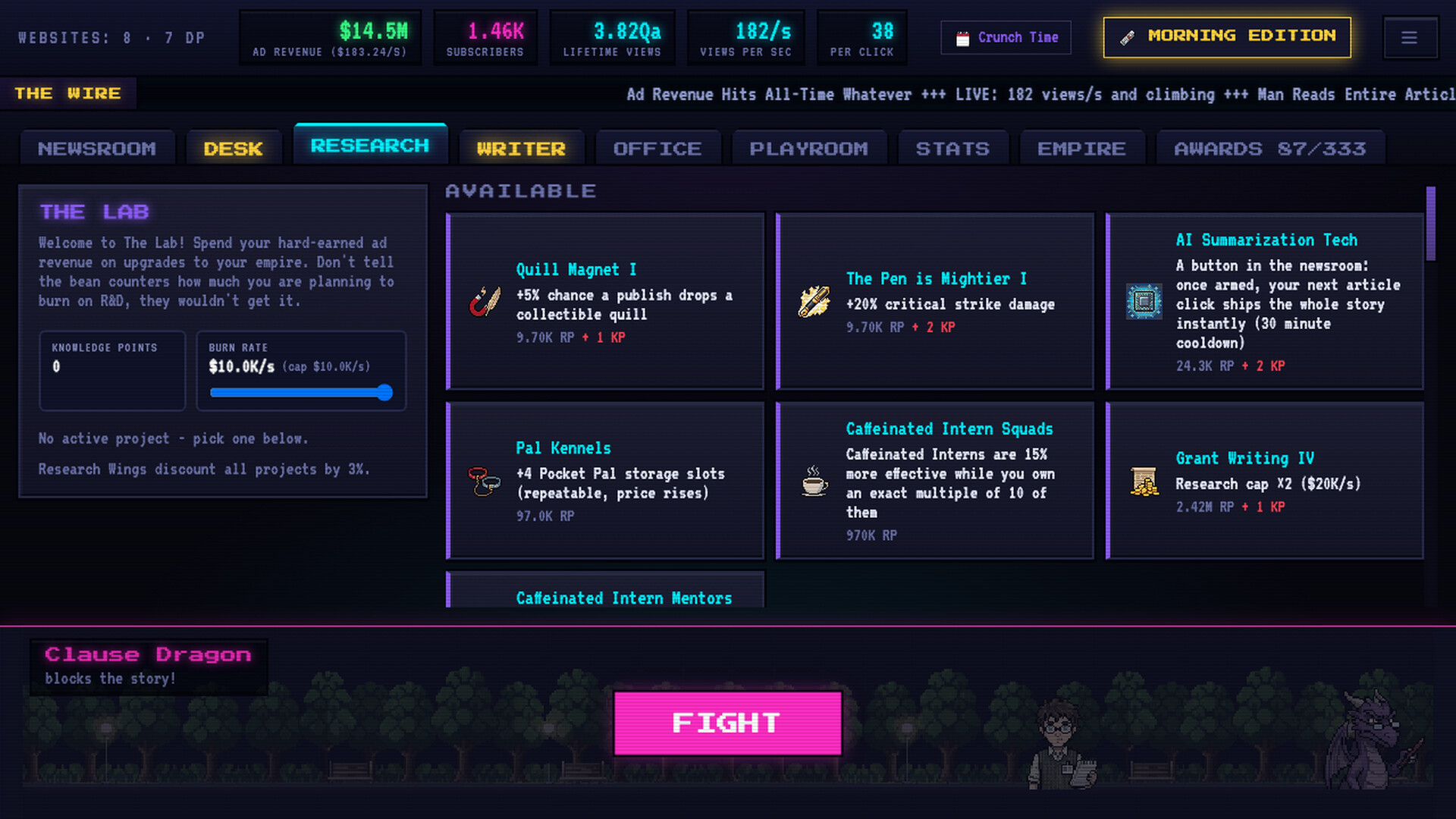 Clickbait Tycoon – Screenshot 3
