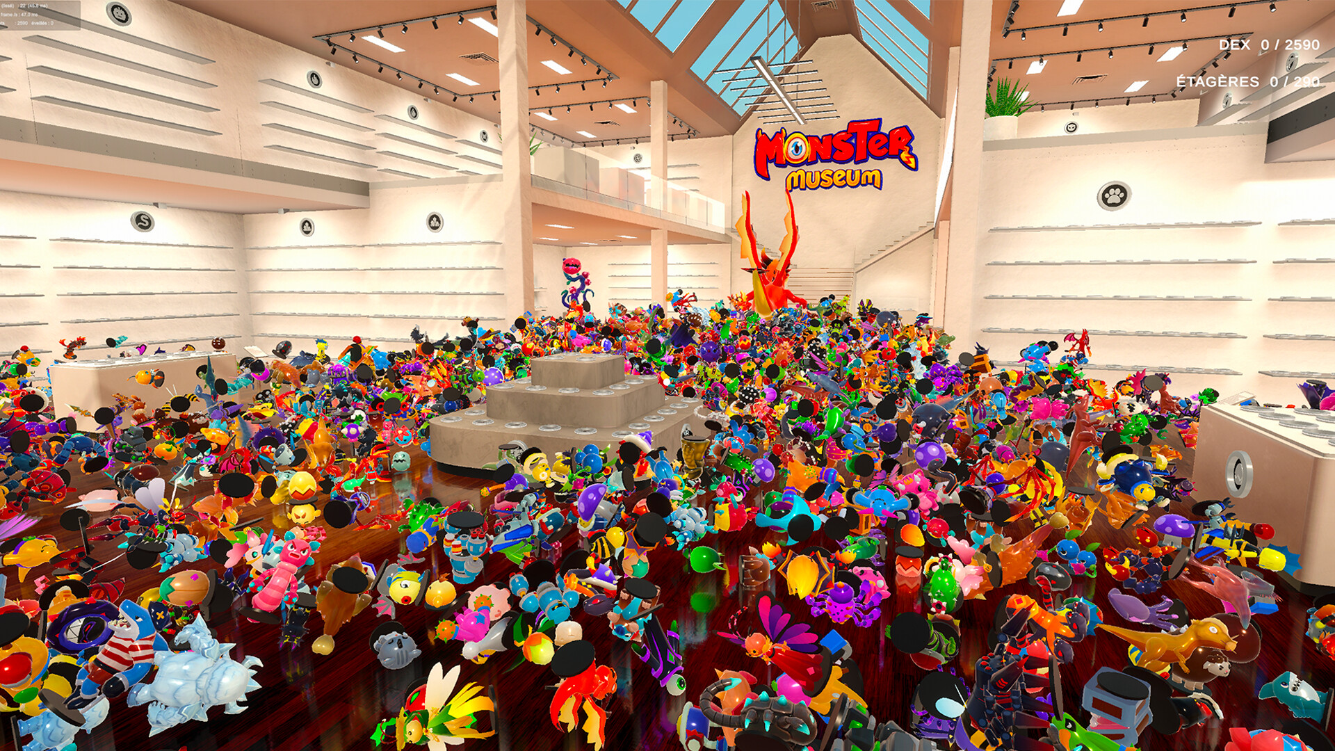 Monster Museum: Tidy Up the collection! screenshot 4