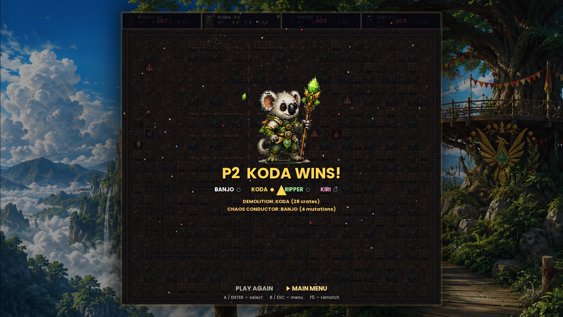 Eucalyptus Edge: MegaBlast Mayhem screenshot 2