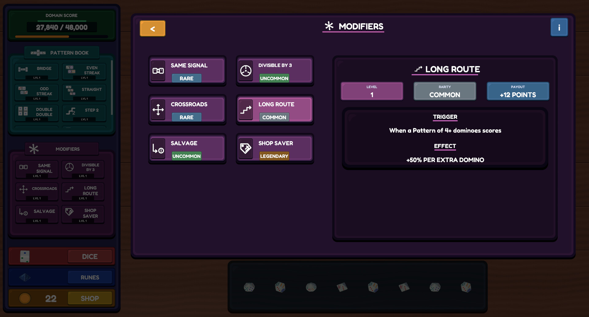 Diceminoes screenshot #6