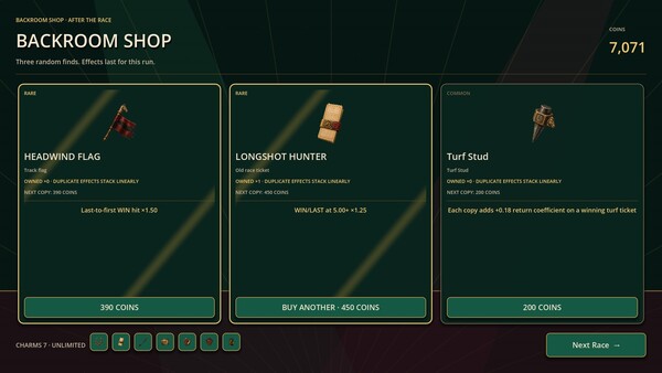 ODDSTABLE Screenshot