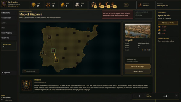 Visigothic Kingdom: Conquest of Hispania screenshot 3