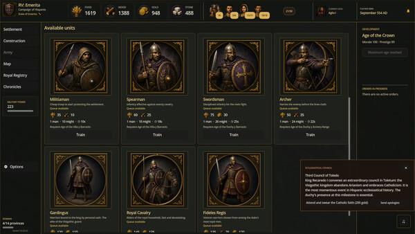 Visigothic Kingdom: Conquest of Hispania screenshot 2