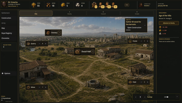 Visigothic Kingdom: Conquest of Hispania screenshot 1
