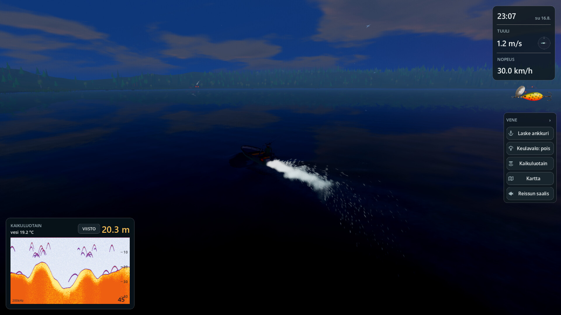 Finnish Fishing Simulator screenshot 1
