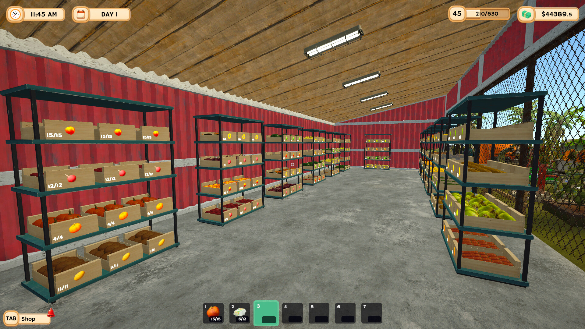 Farmstead Market Simulator screenshot 12