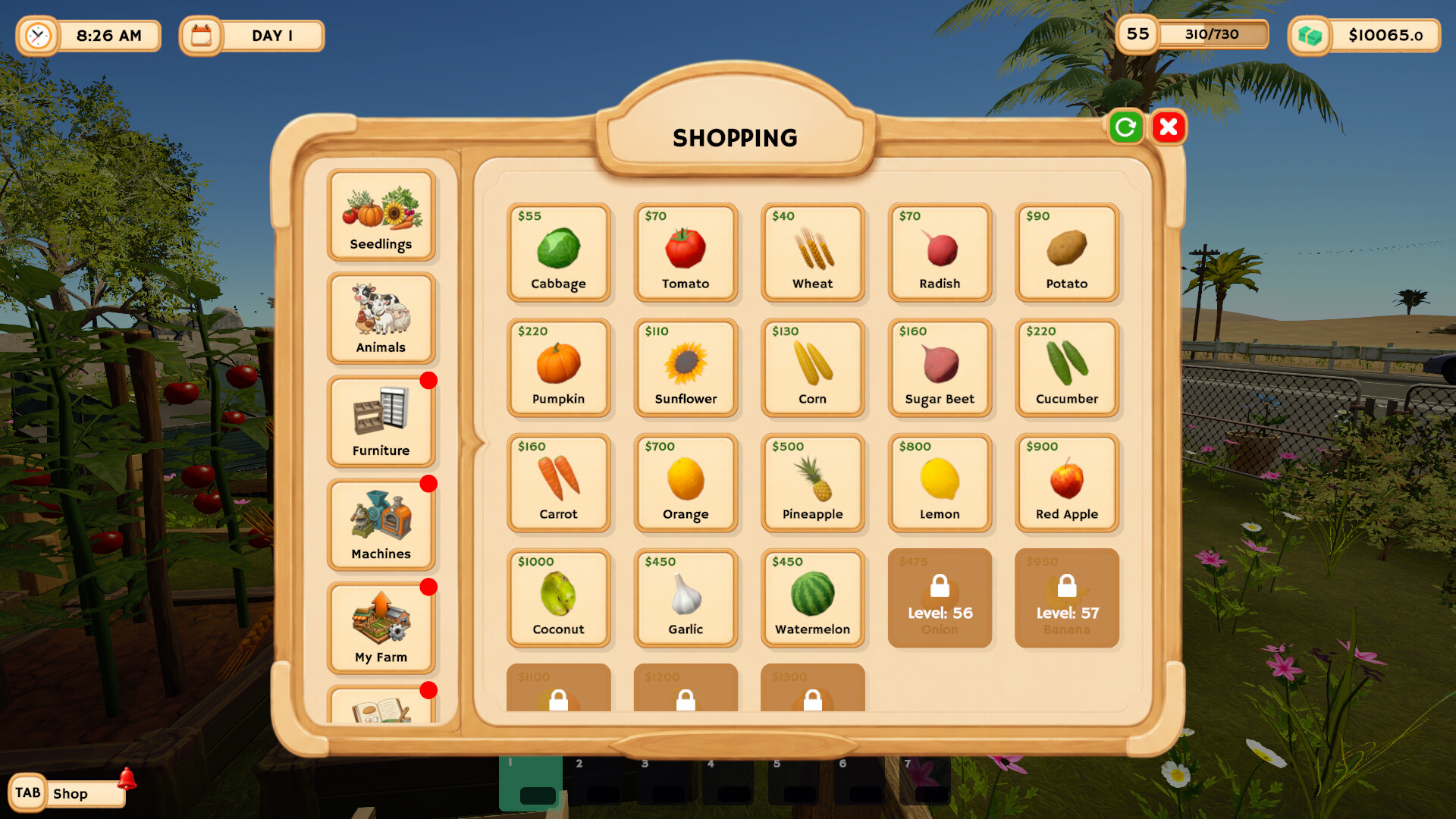 Farmstead Market Simulator screenshot 4