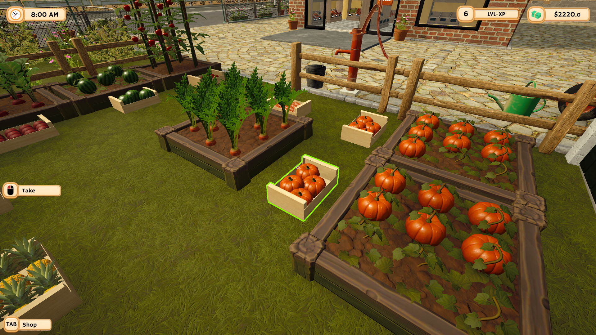 Farmstead Market Simulator screenshot 5