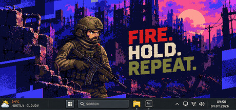 FIRE. HOLD. REPEAT. Demo header