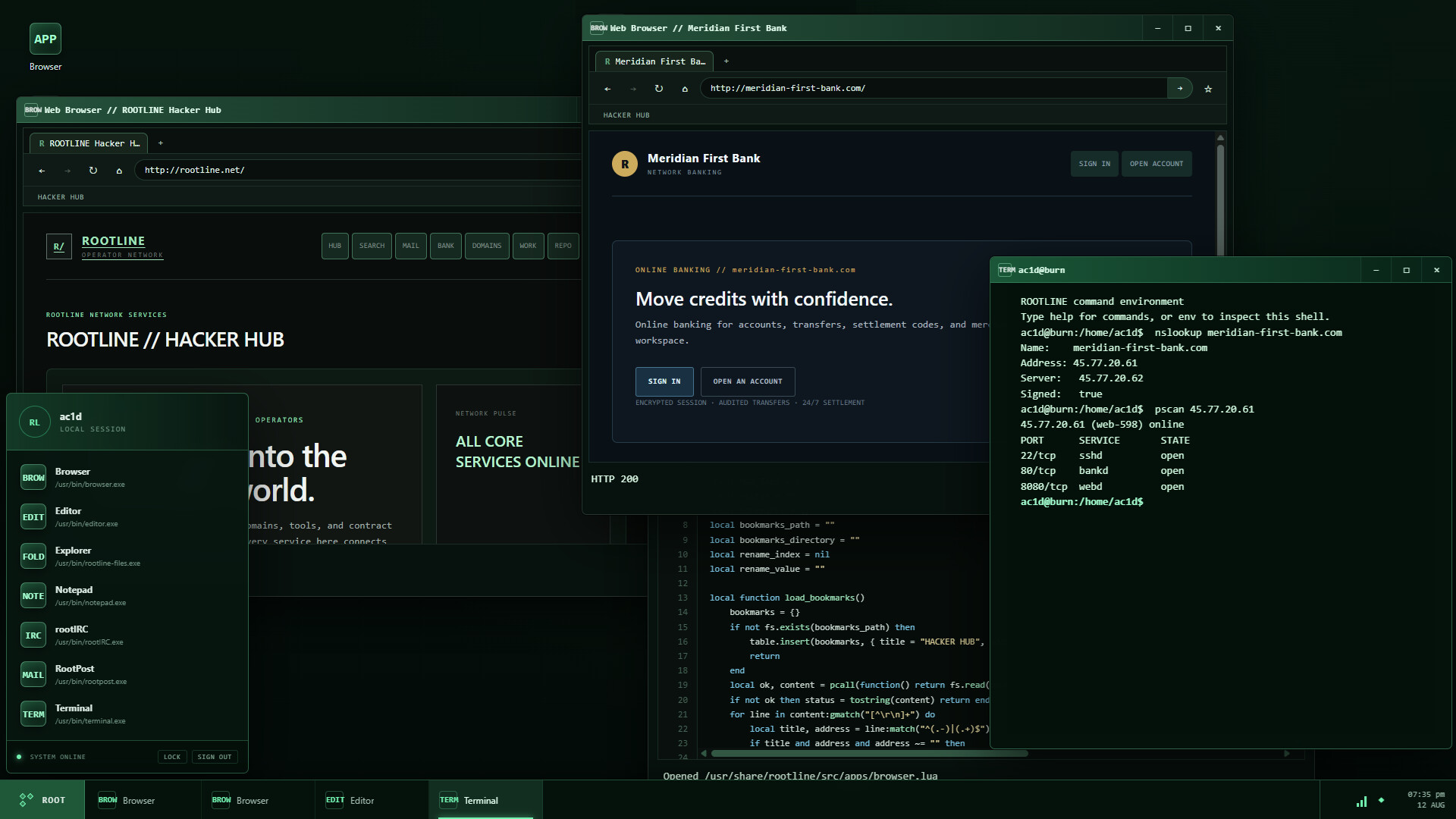 ROOTLINE Featured Screenshot #1