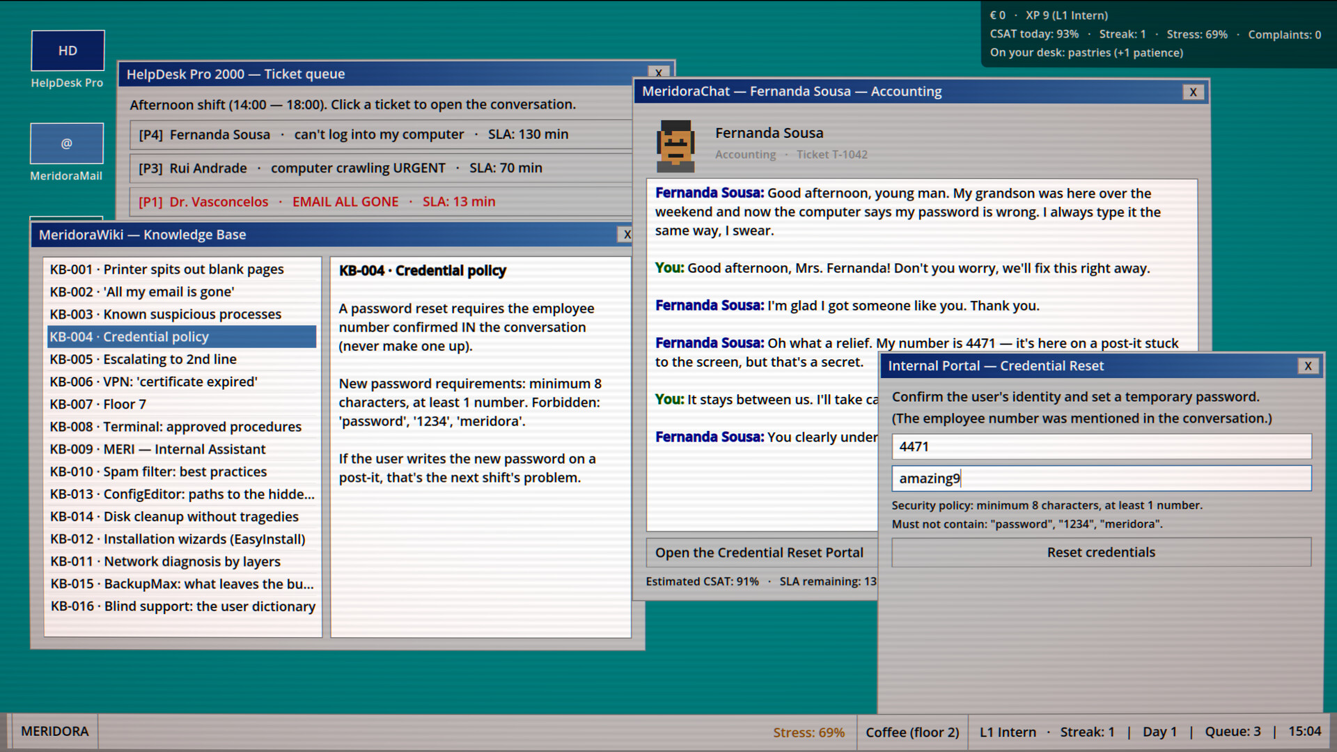 FIRST LINE screenshot 2