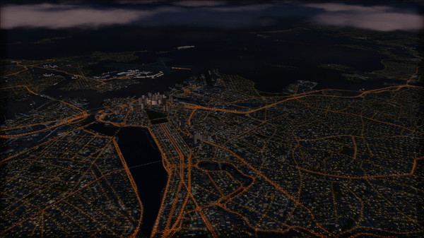 KHAiHOM.com - FSX Steam Edition: Night Environment: Massachusetts Add-On