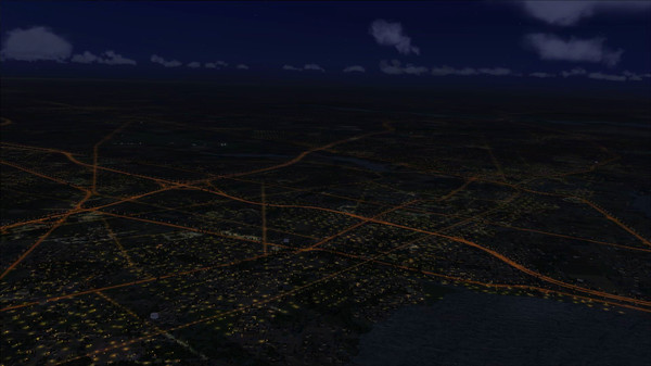 KHAiHOM.com - FSX Steam Edition - Night Environment: New Jersey Add-On