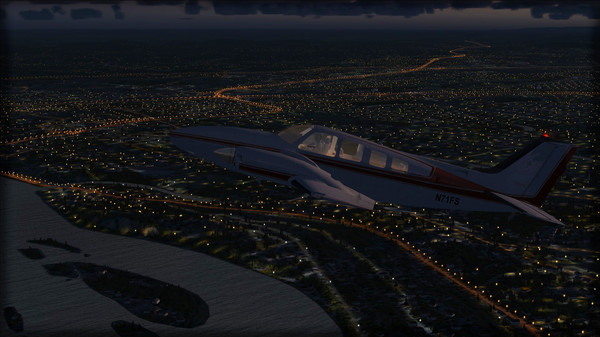 KHAiHOM.com - FSX Steam Edition: Night Environment: Pennsylvania Add-On