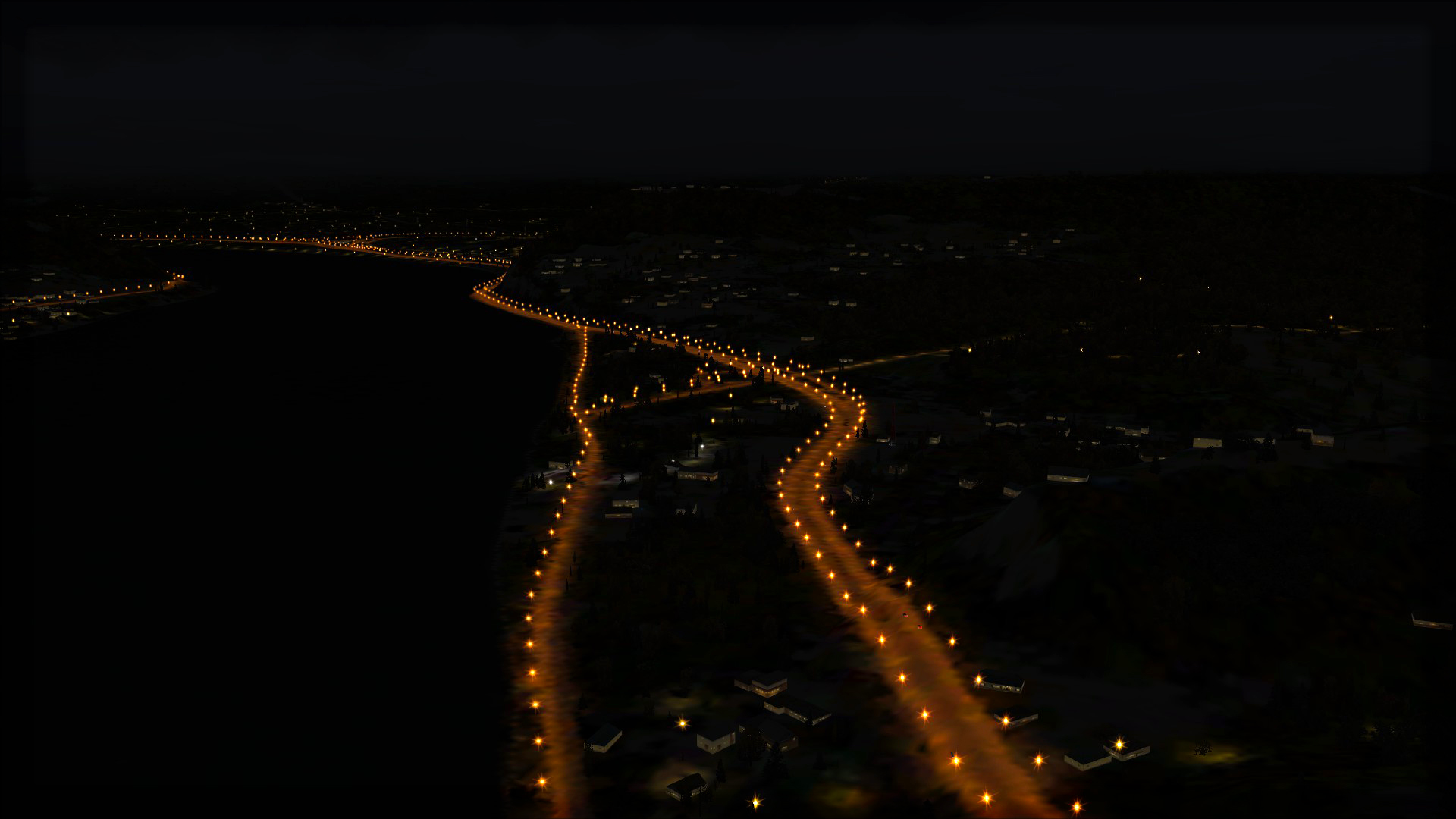 FSX Steam Edition: Night Environment: Pennsylvania Add-On Featured Screenshot #1