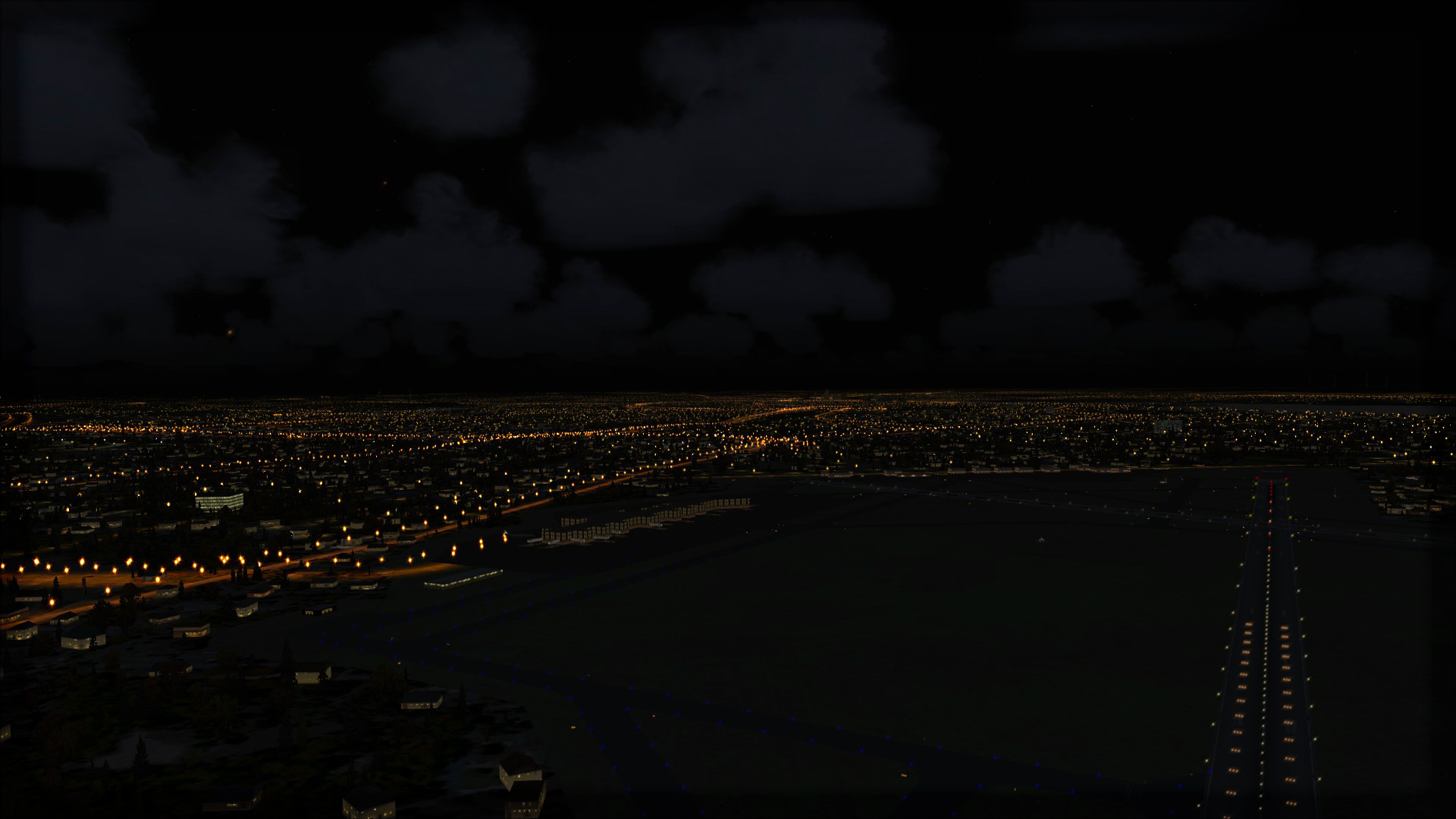 FSX Steam Edition: Night Environment: Rhode Island Add-On Featured Screenshot #1