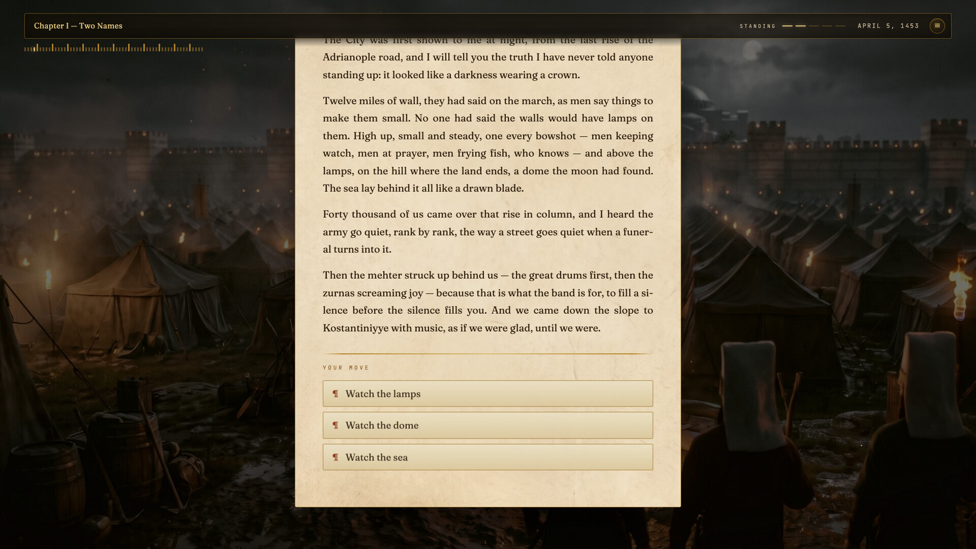 1453: Fall of Constantinople screenshot 1
