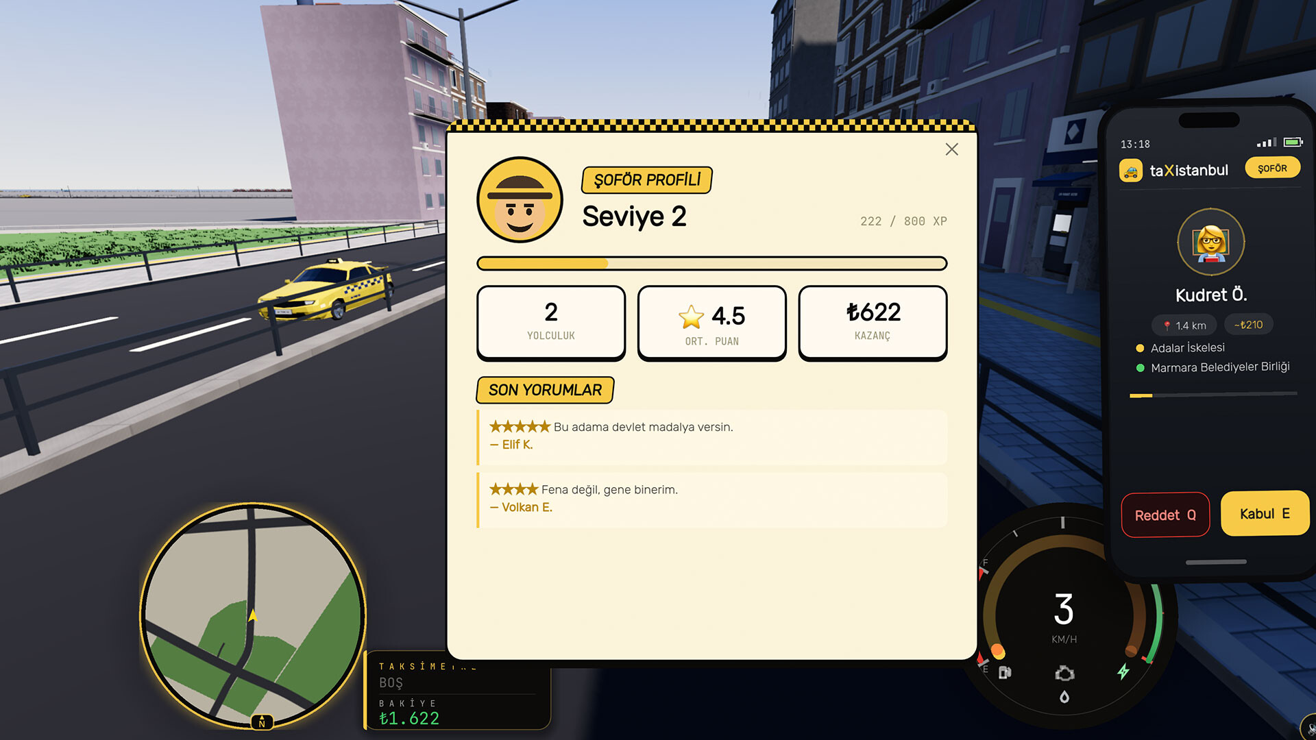 Taxistanbul: Istanbul Taxi Simulator screenshot #2