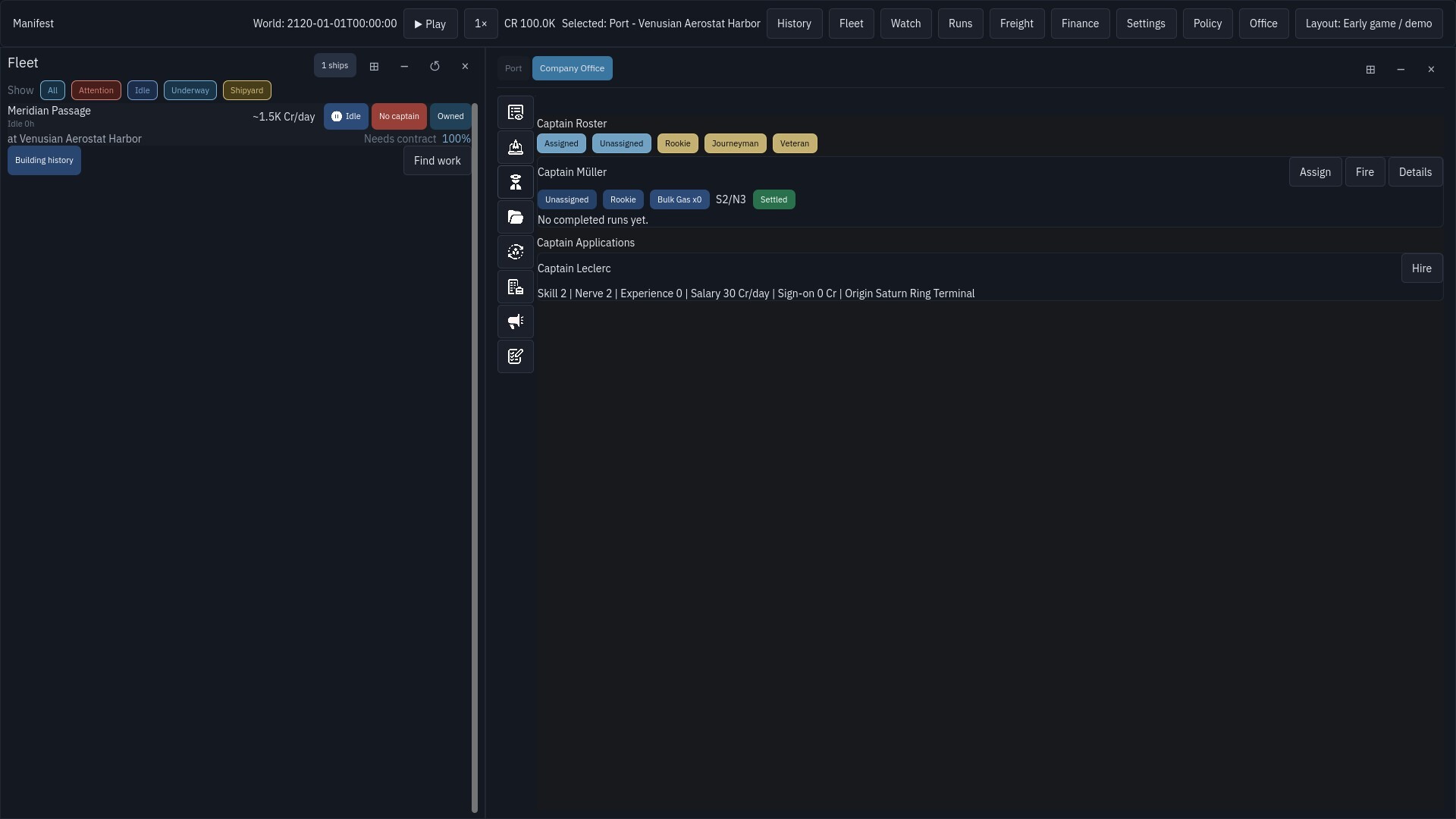 MANIFEST screenshot 1