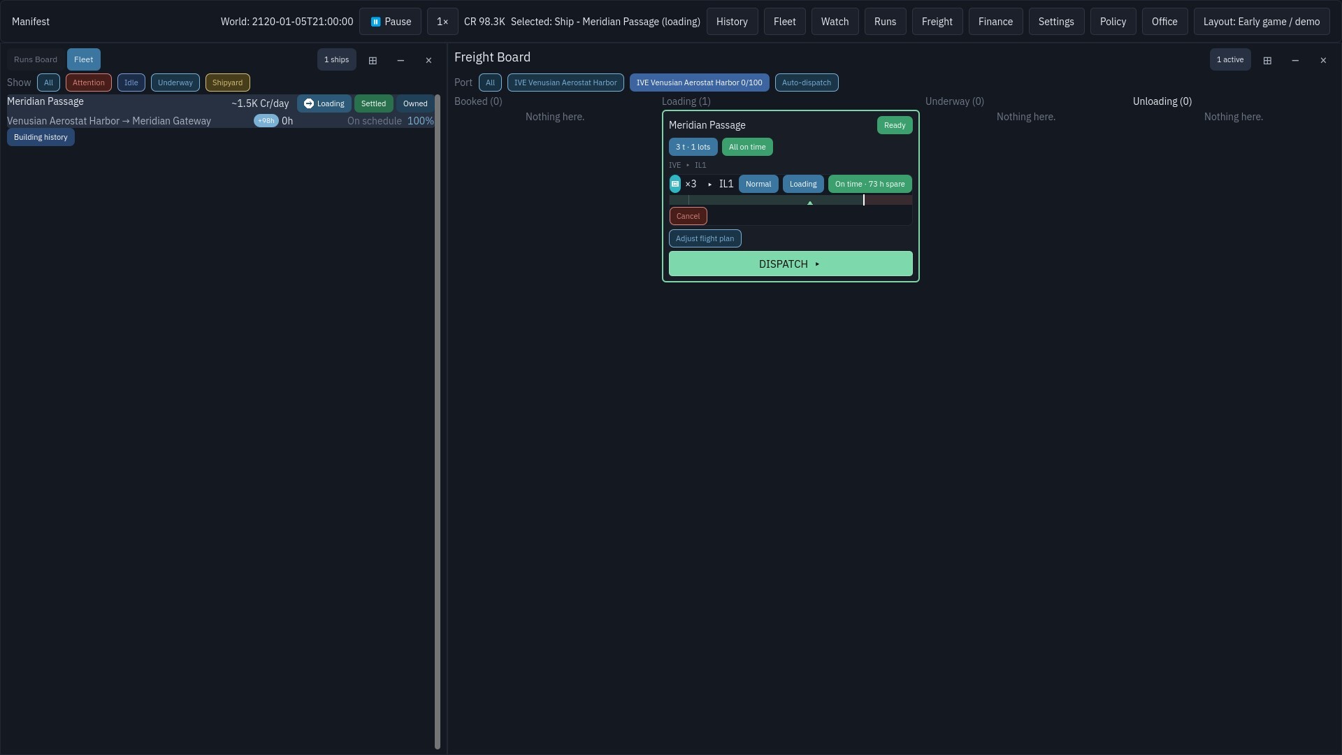 MANIFEST screenshot 2