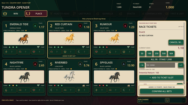 ODDSTABLE Demo 스크린샷 4