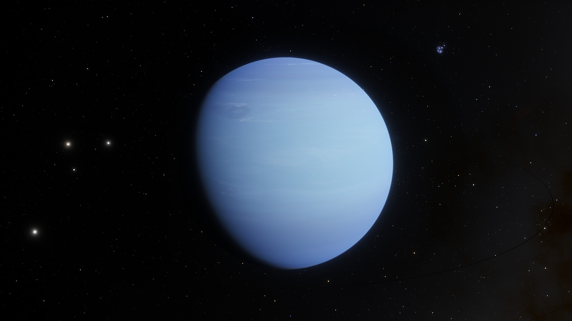 SpaceEngine - Neptune System HD Featured Screenshot #1