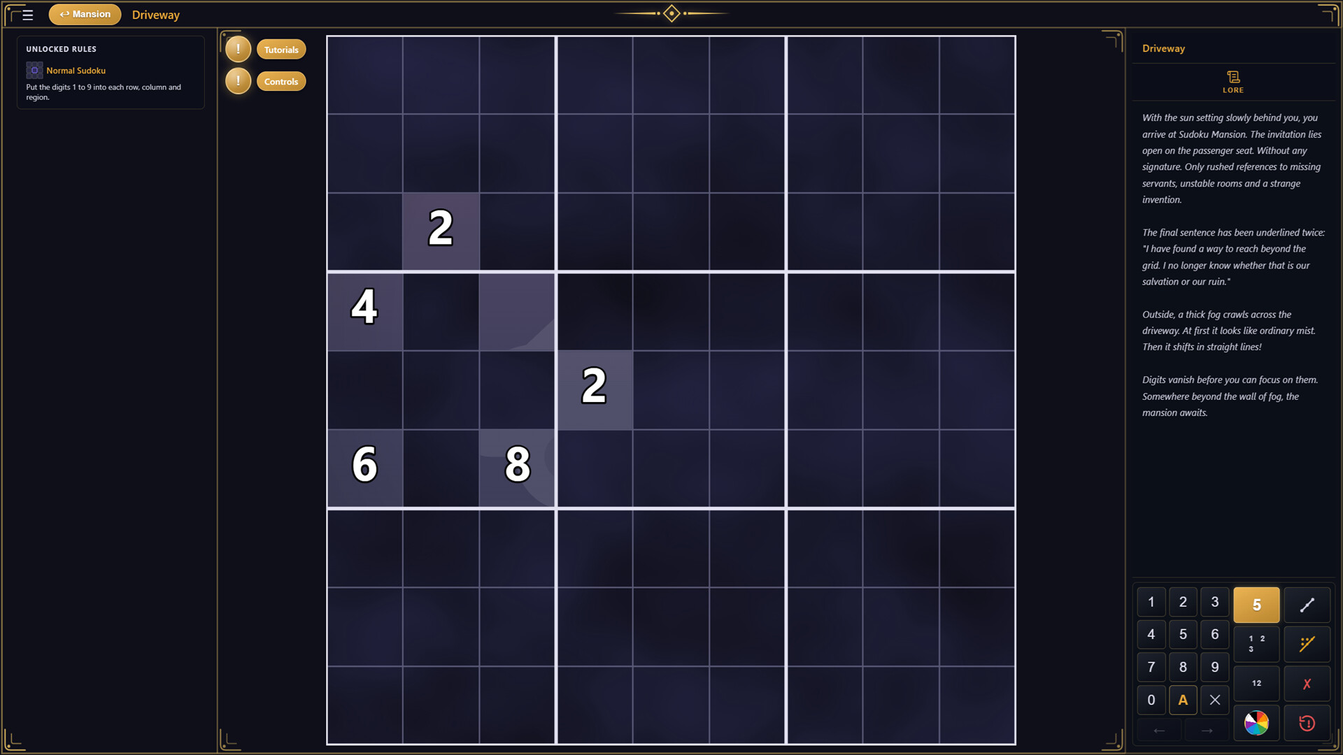Sudoku Mansion 스크린샷 3