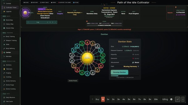 Path of the idle cultivator — screenshot 5