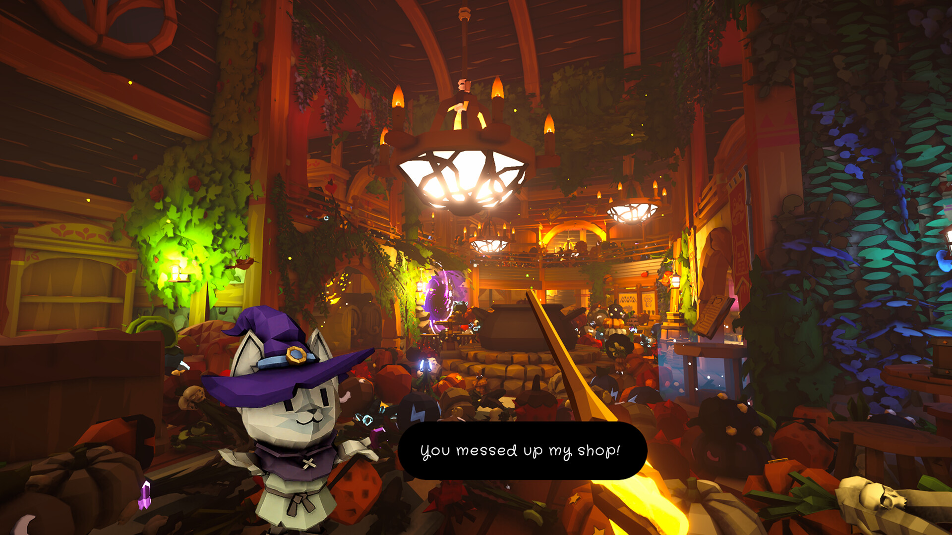 Cauldron Chaos: Brew Potions & Tidy Up screenshot #1