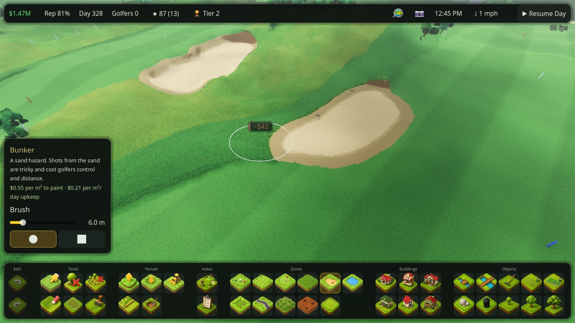 Golf Course Architect Tycoon screenshot 4