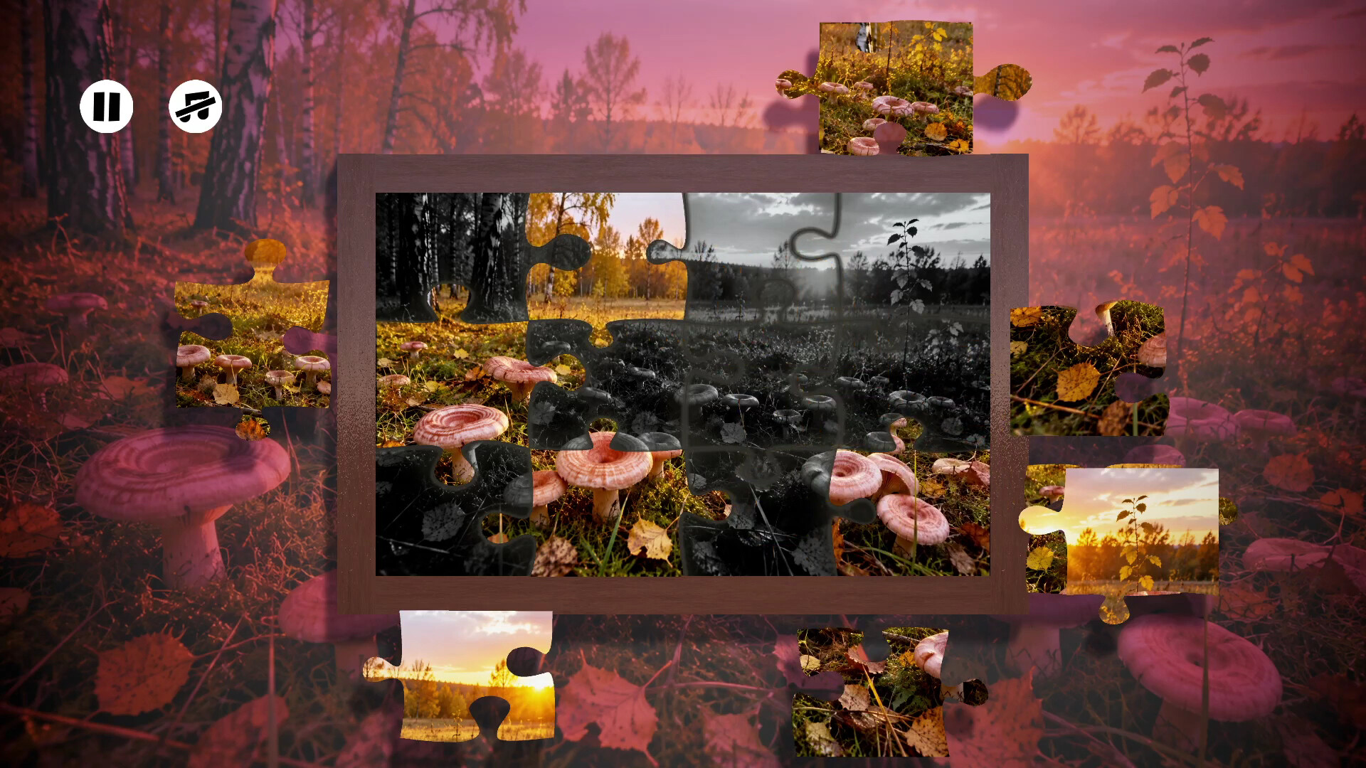 Puzzles Mushroom screenshot