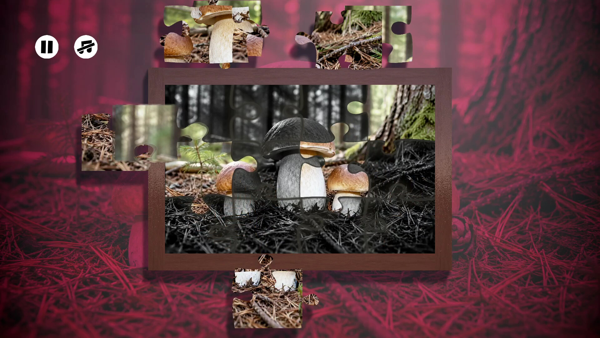 Puzzles Mushroom screenshot