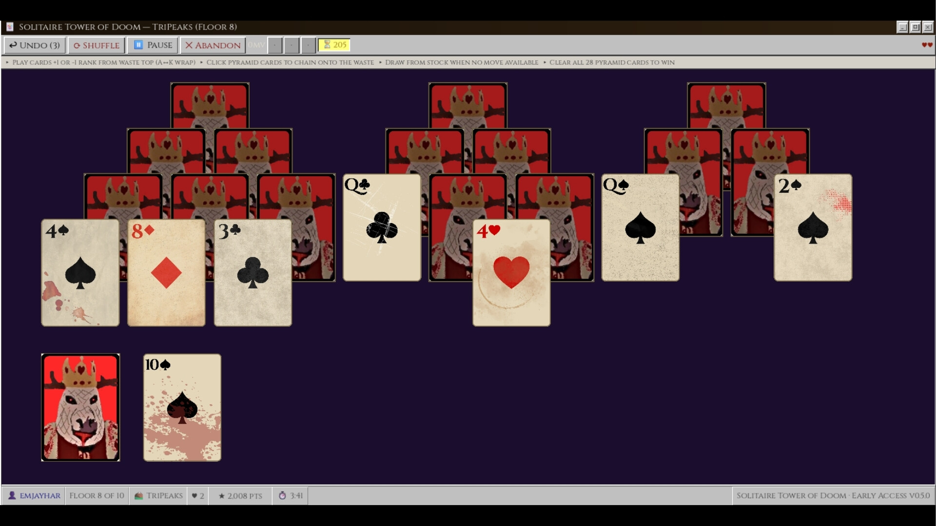 The Solitaire Tower of Doom screenshot #9