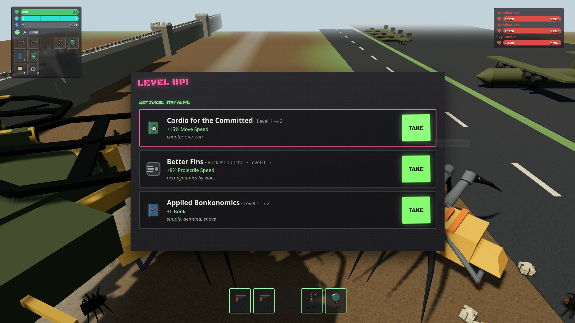 Zombonk screenshot 3