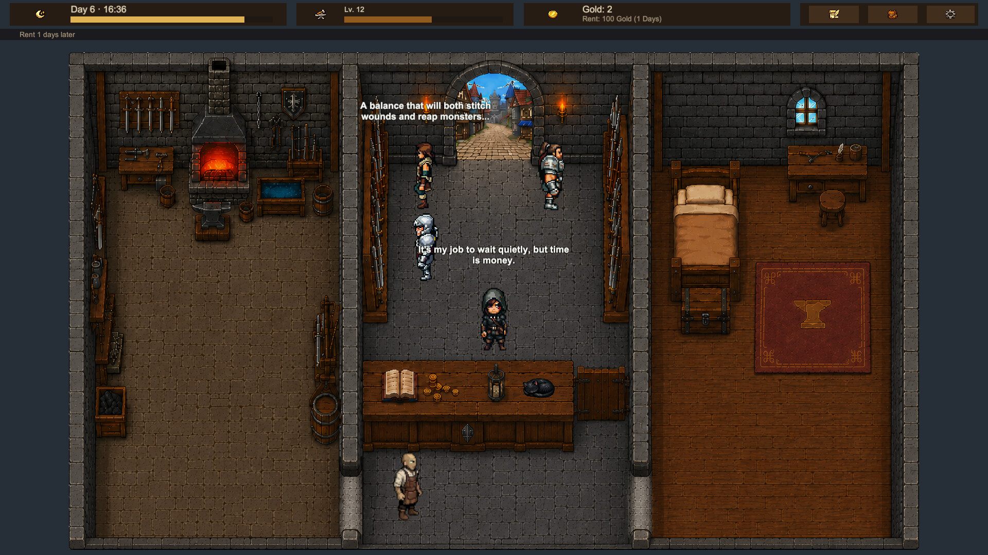 Medieval Fantasy Blacksmith Shop 스크린샷 5
