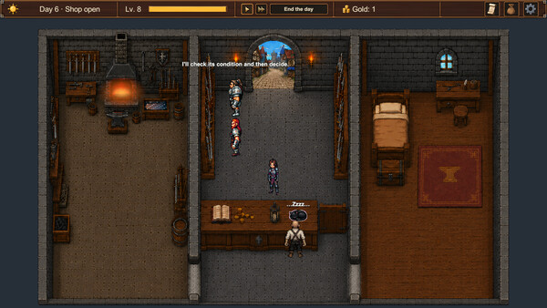 Medieval Fantasy Blacksmith Shop screenshot 7