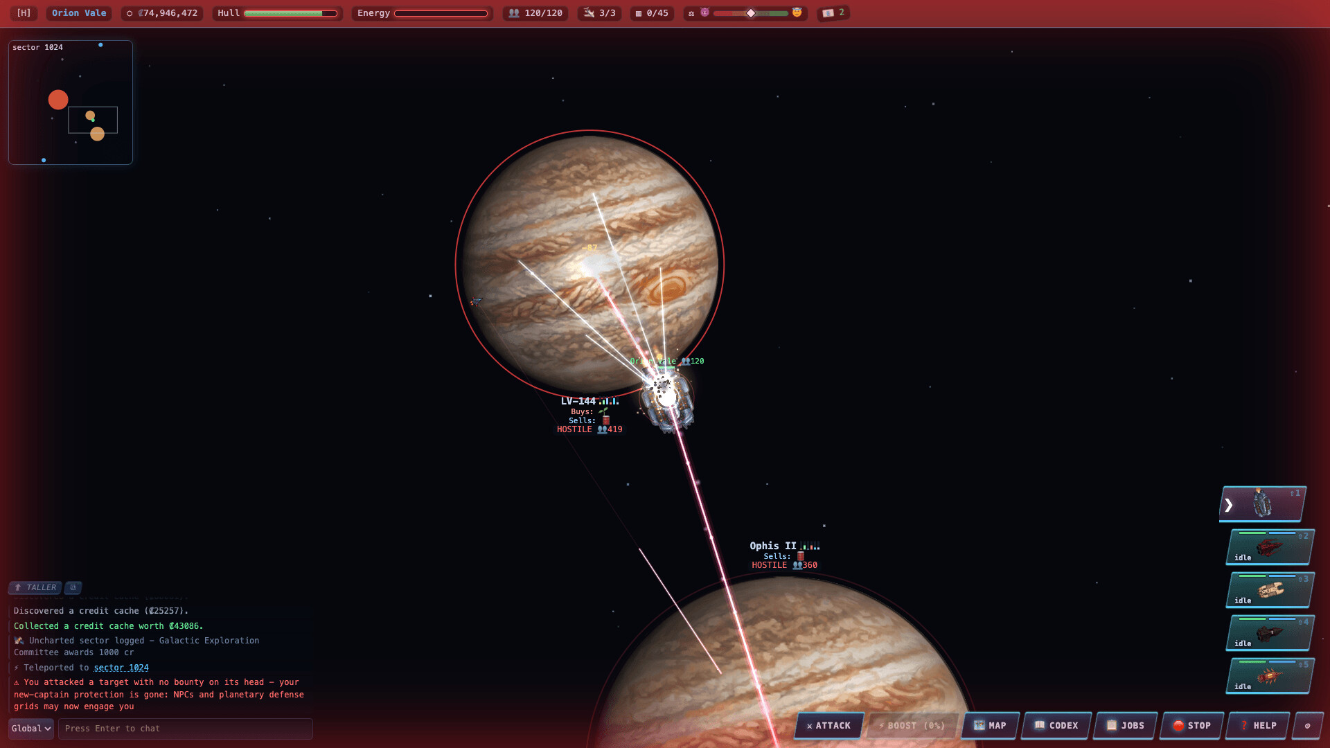 Space Trader Corps screenshot