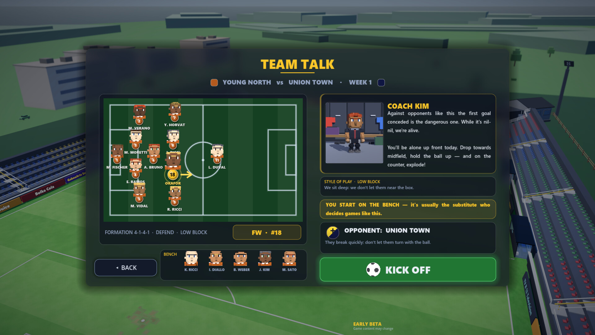 Bit Footballer: The Career screenshot #4