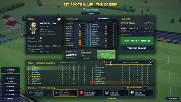 Bit Footballer: The Career screenshot 2