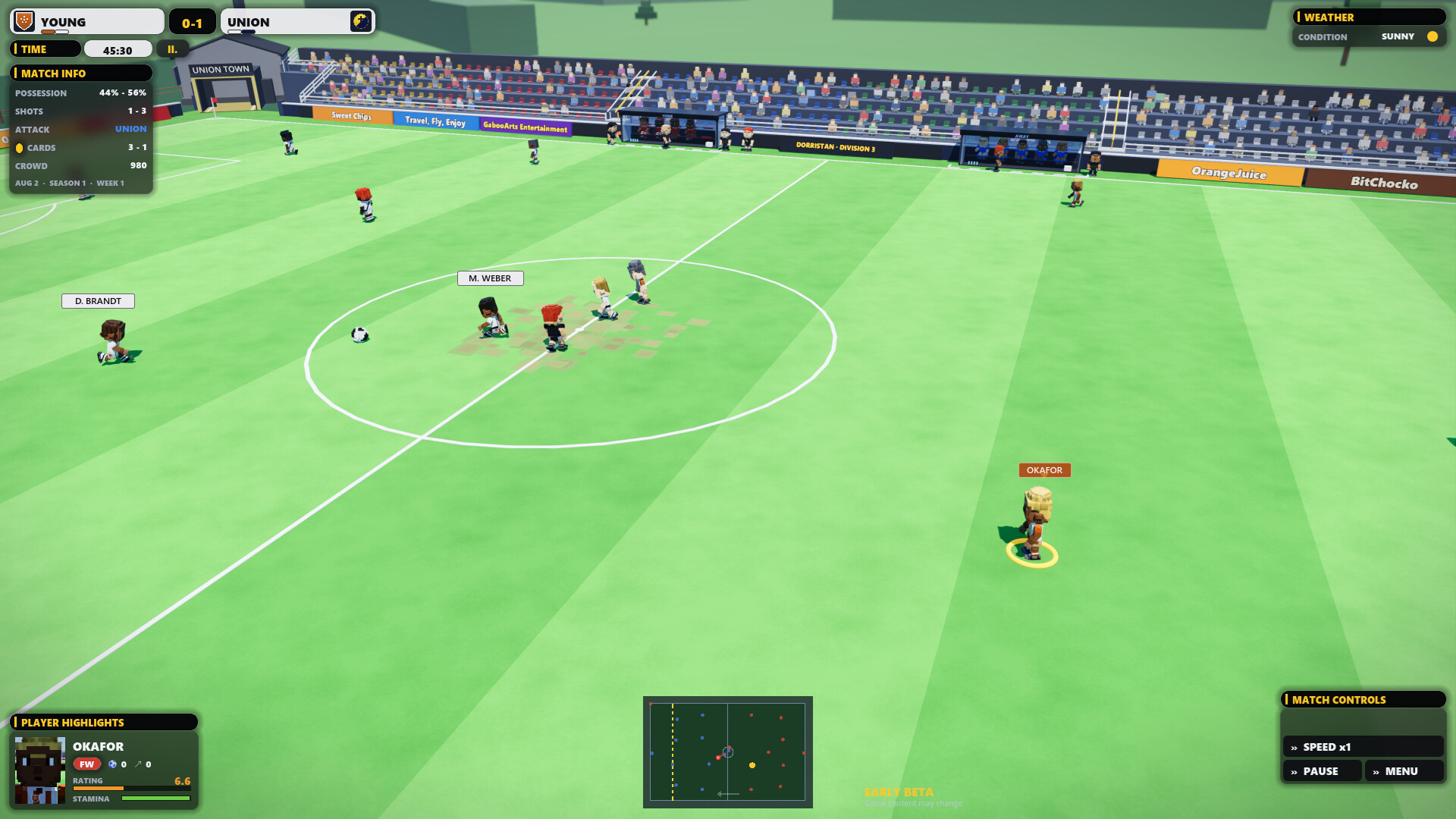 Bit Footballer: The Career screenshot #7