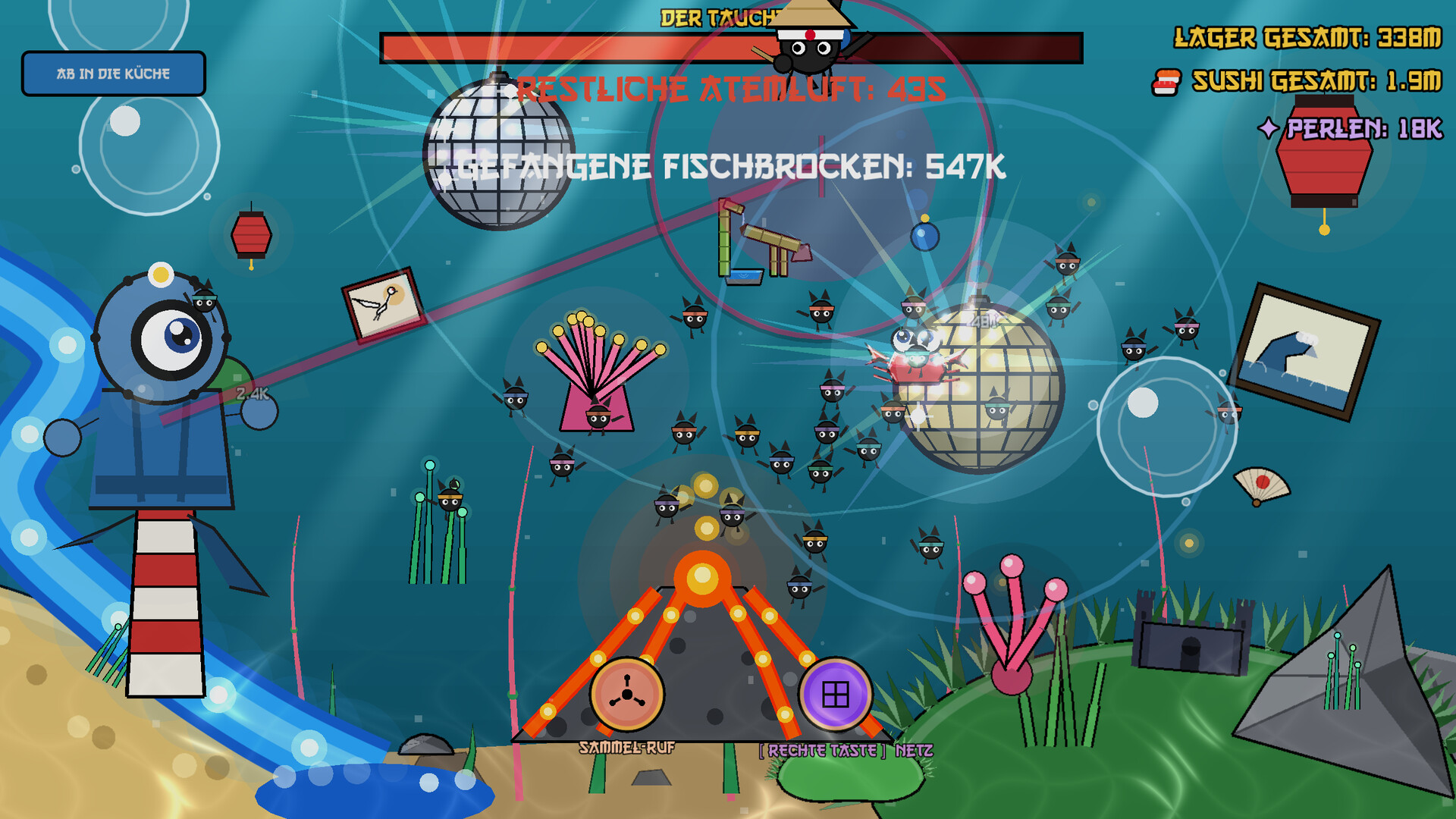 Aquasushi Cat screenshot 5