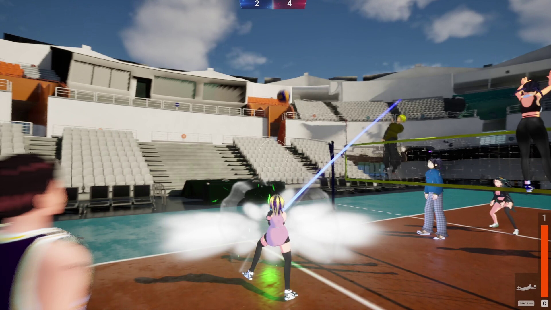 Free Ball: Volleyball screenshot 1