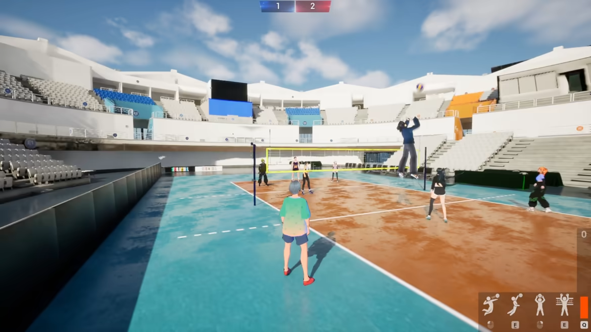 Free Ball: Volleyball video 1