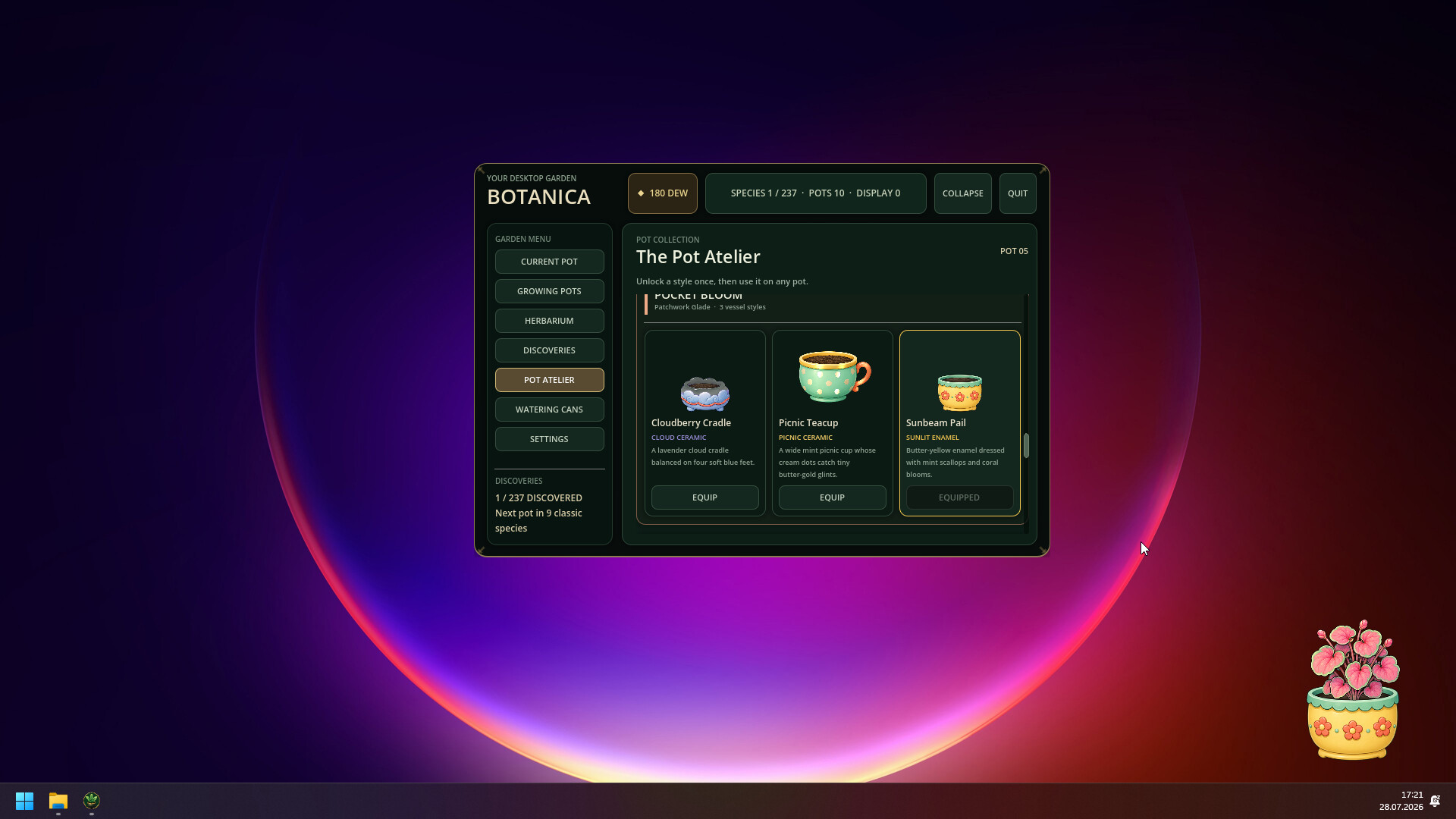 Daily Botanica - Pocket Bloom Featured Screenshot #1