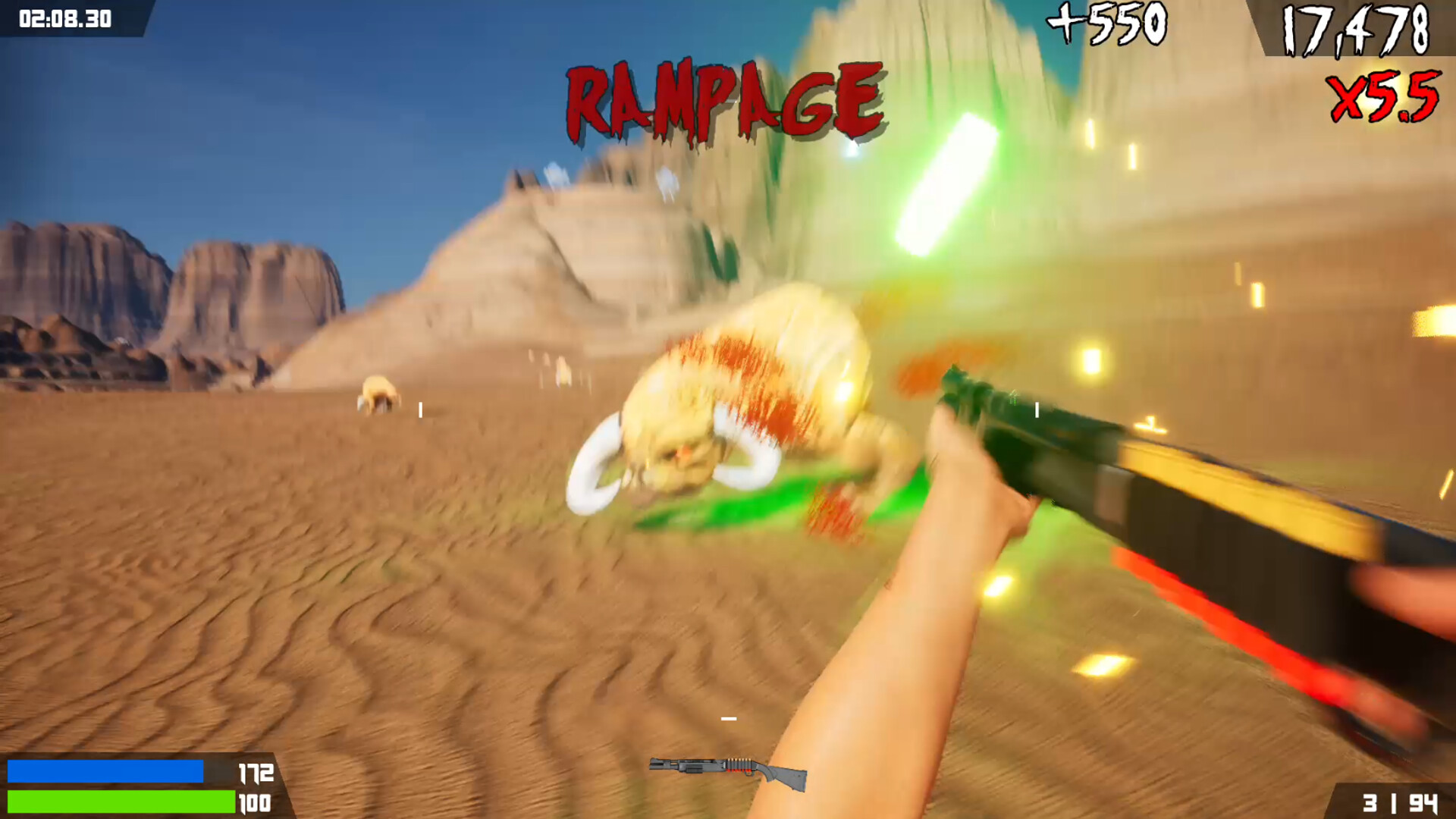 Canyon Carnage screenshot 1