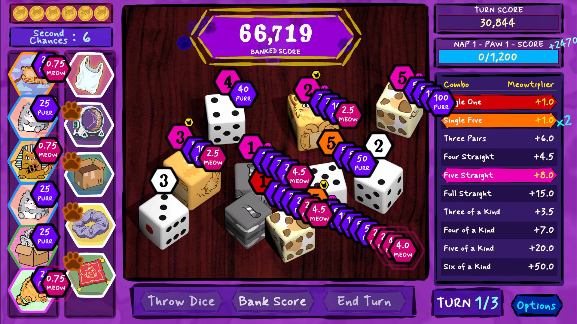 Purrfect Diceのスクリーンショット 1