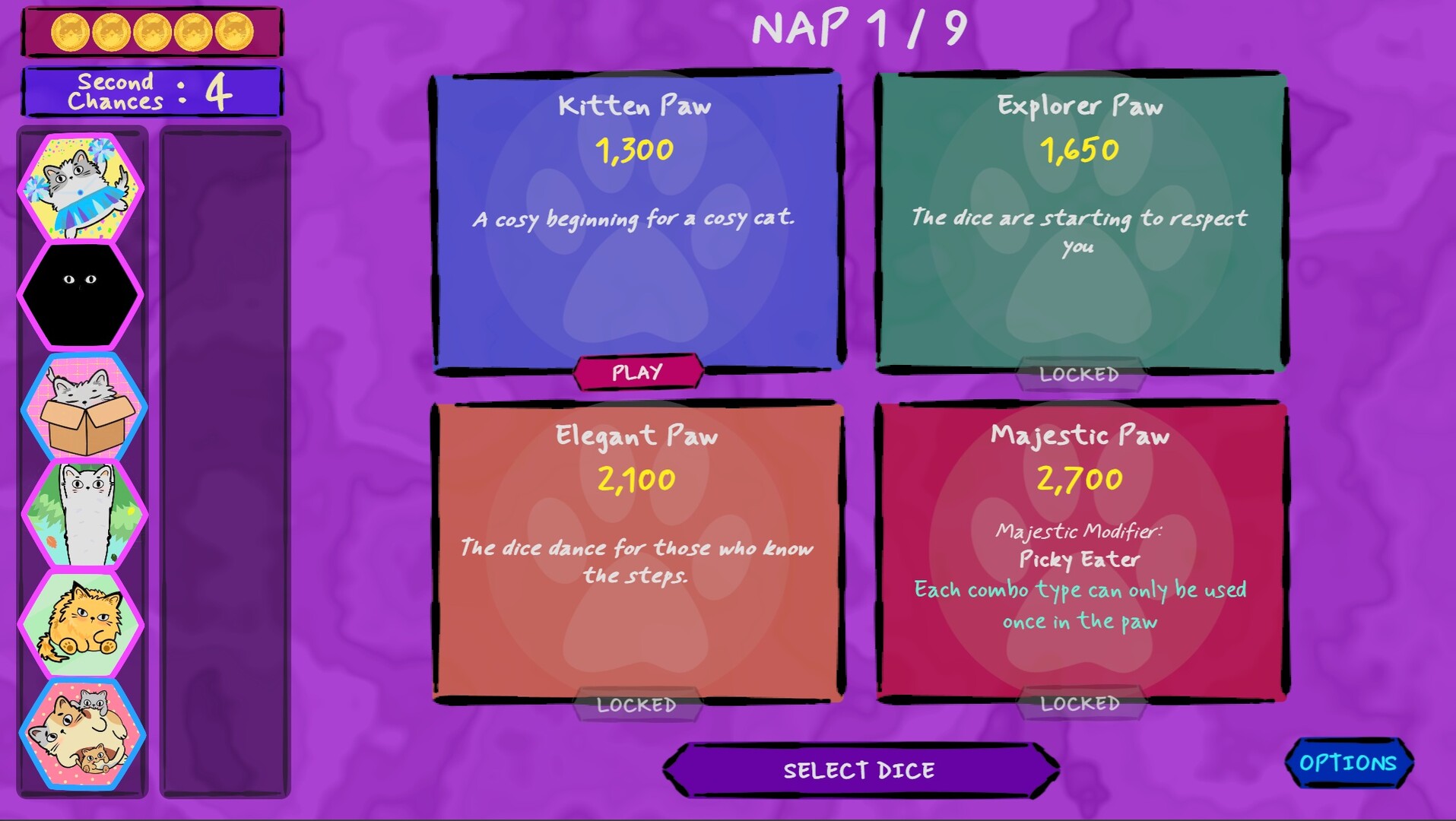 Purrfect Dice screenshot 3